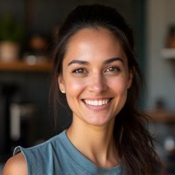 Samira Hassan barista portrait with warm smile